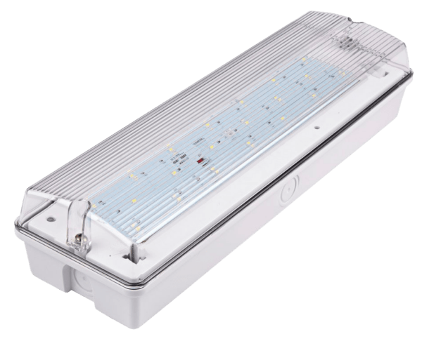 Armadura LED Emergência IP65 3h PE florida light solutions j florido