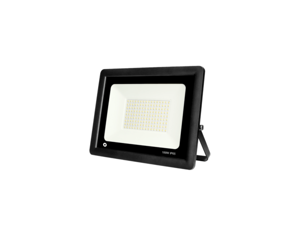 Projetor LED Ultra Fino 100W 6400K Preto florida light solutions j florido