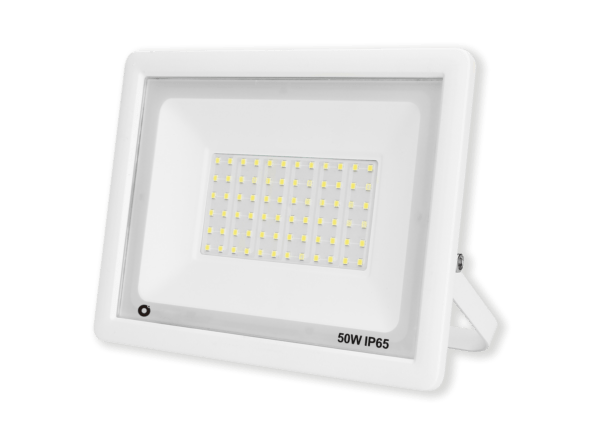 Projetor LED Ultra Fino 50W 6400K Branco florida light solutions j florido
