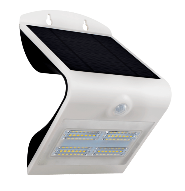 Aplique LED Solar 3.2W 2700K+6400K Branco- florida light solutions - j florido