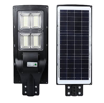 Luminária LED Solar 120W 6400K com Sensor e Comando- florida light solutions - j florido