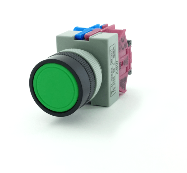 Interruptor de Pressão C/ Botão Verde (1 posição) florida light solutions j florido