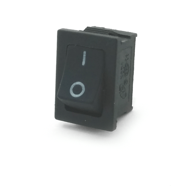Interruptor Basculante Mini Preto ON-OFF florida light solutions j florido