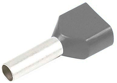 Ponteira Dupla Isolada 2x4mm² – 10un. ou 50un. florida light solutions j florido