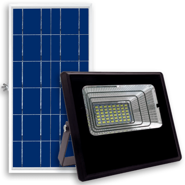 Projetor Solar 30W com Sensor. Painel Fotovoltaico. Comando e Cabo 5m florida lightsolutions