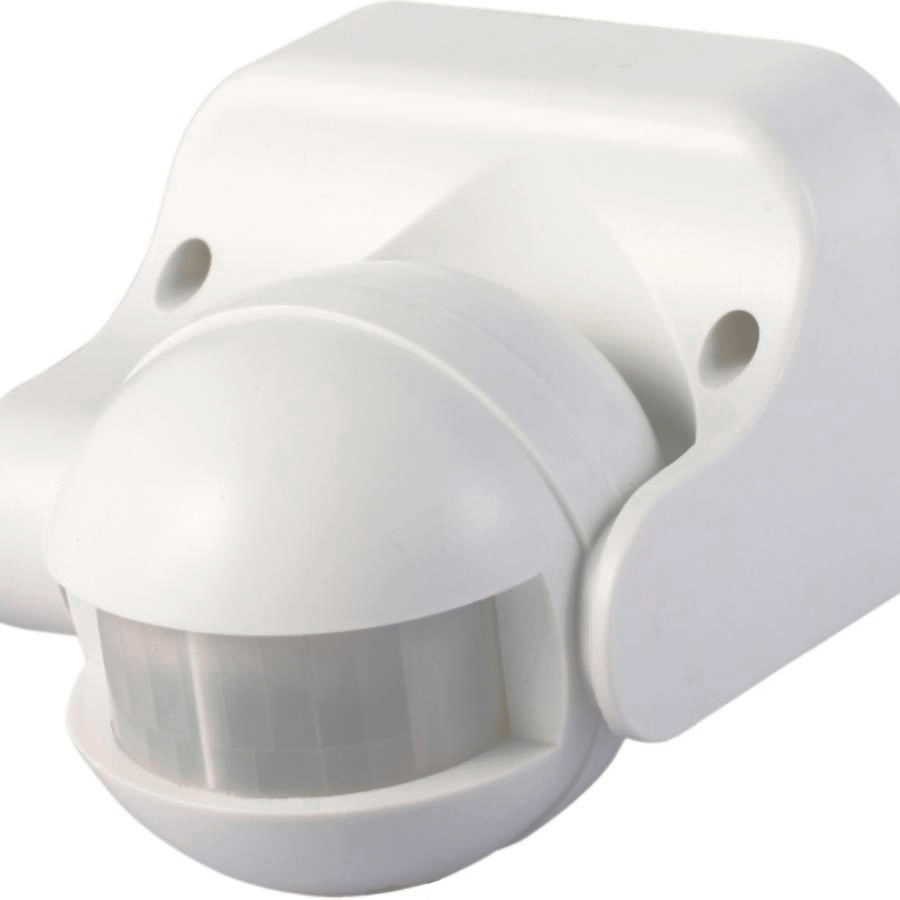 Detetor de Movimento Parede 180º Branco