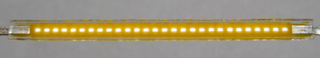 LED Filament CloseUp at 5 power - Florida Light Solutions Maio 18, 2024